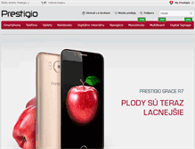 Tablet Screenshot of prestigio.sk
